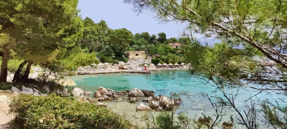 Apartmani Lana Rab Kampor المظهر الخارجي الصورة